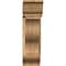 Ekena Millwork Funston Traditional Rough Sawn Bracket w/ Offset Brace, Western Red Cedar, 8"W x 24"D x 28"H BKT0806X24X28FST01RWR - alternate 4